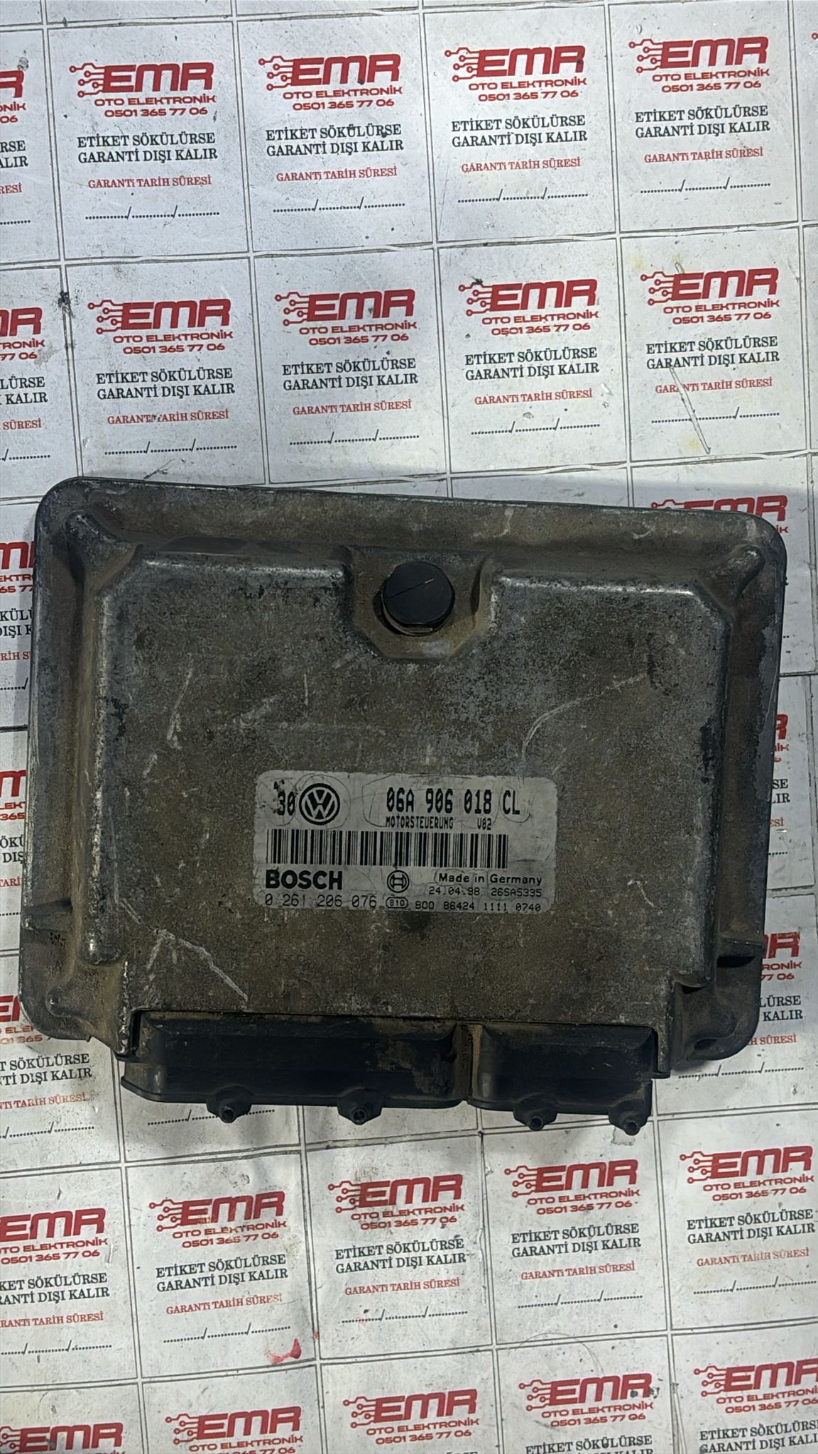 VOLKSWAGEN GOLF 1.8 MOTOR BEYNİ 0 261 206 076